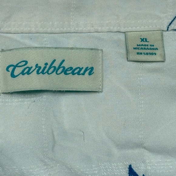 Caribbean Button Down Patriotic Shirt - Picture 4 of 4